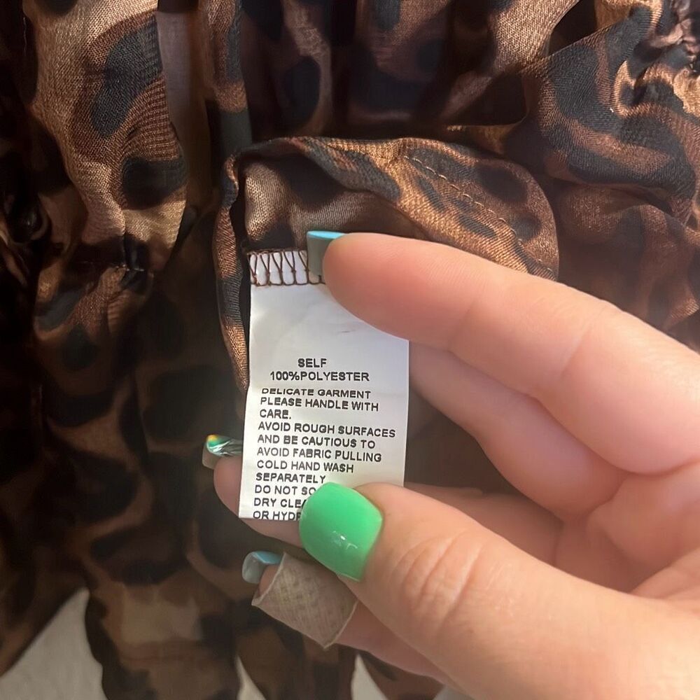✨Prairie Sz XS Top Leopard SNDYS The Label✨ - Picture 13 of 15